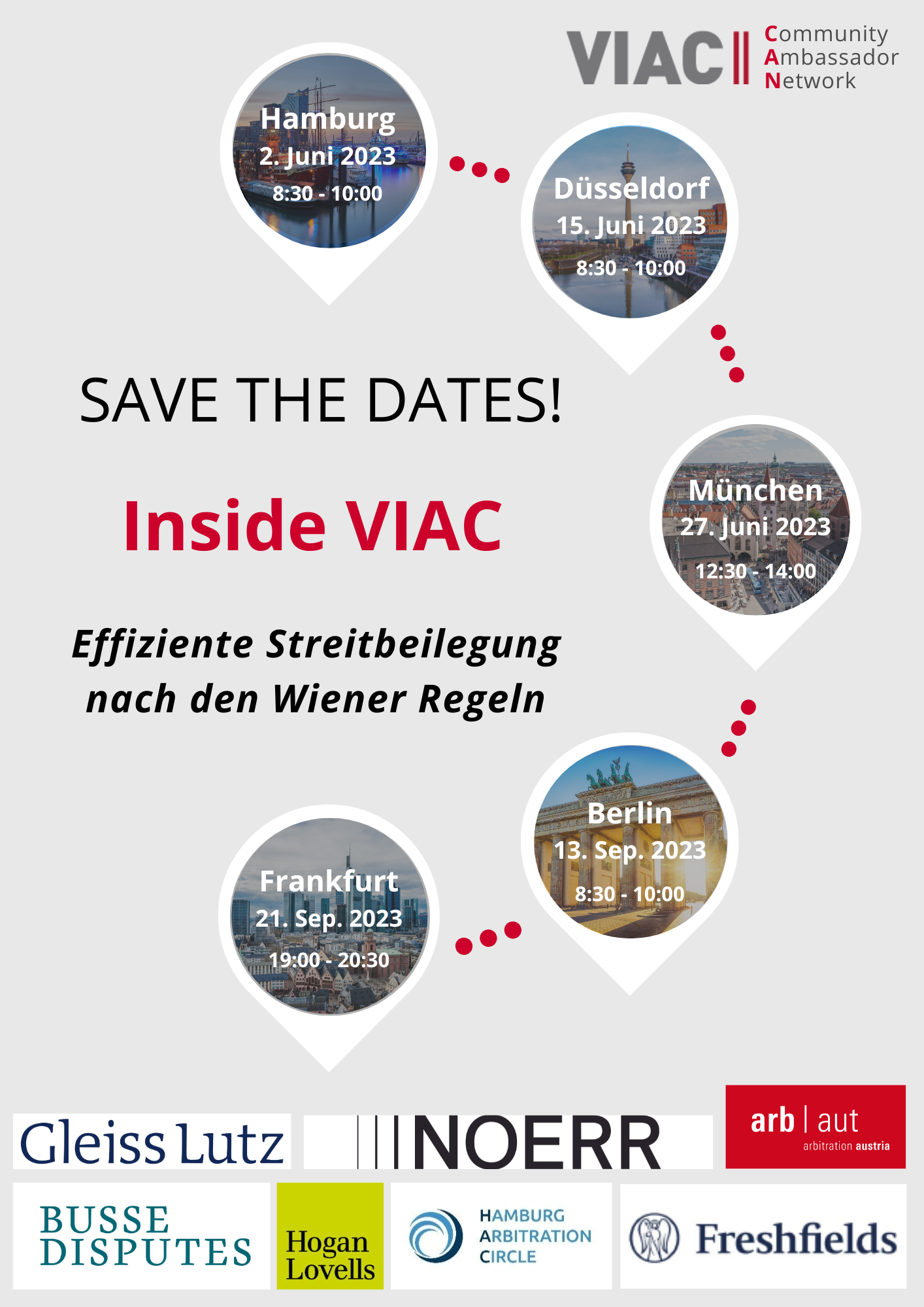 VIAC Roadshow in Germany
